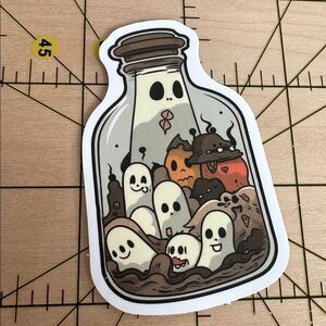 💜13/$13 +Bundle Sticker Sale | Aesthetic Ghost Waterproof Sticker